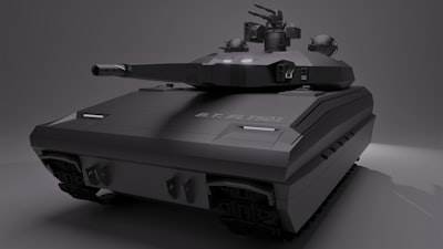 Tanque 300IQ - ¡Un tirador de tanques inteligente con rebotes!¡
