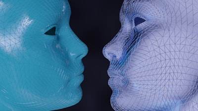 Comparación de Avatar de IA y Humano Digital