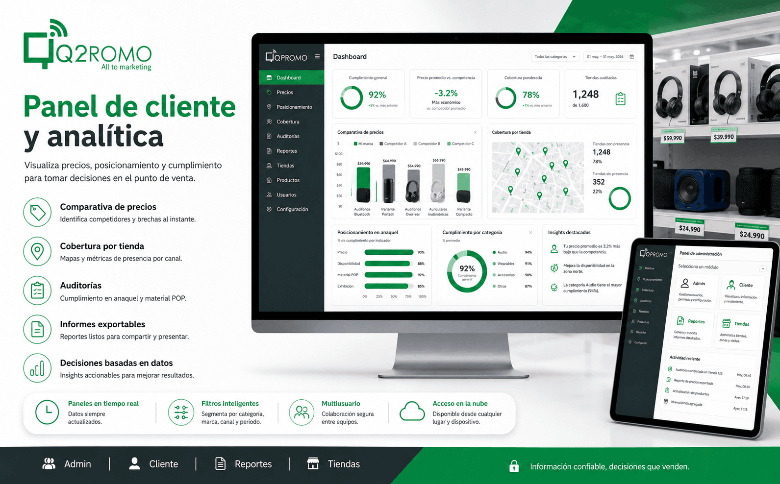 Q2PROMO — Plataforma GPV para gestión inteligente del punto de venta — Galería 2