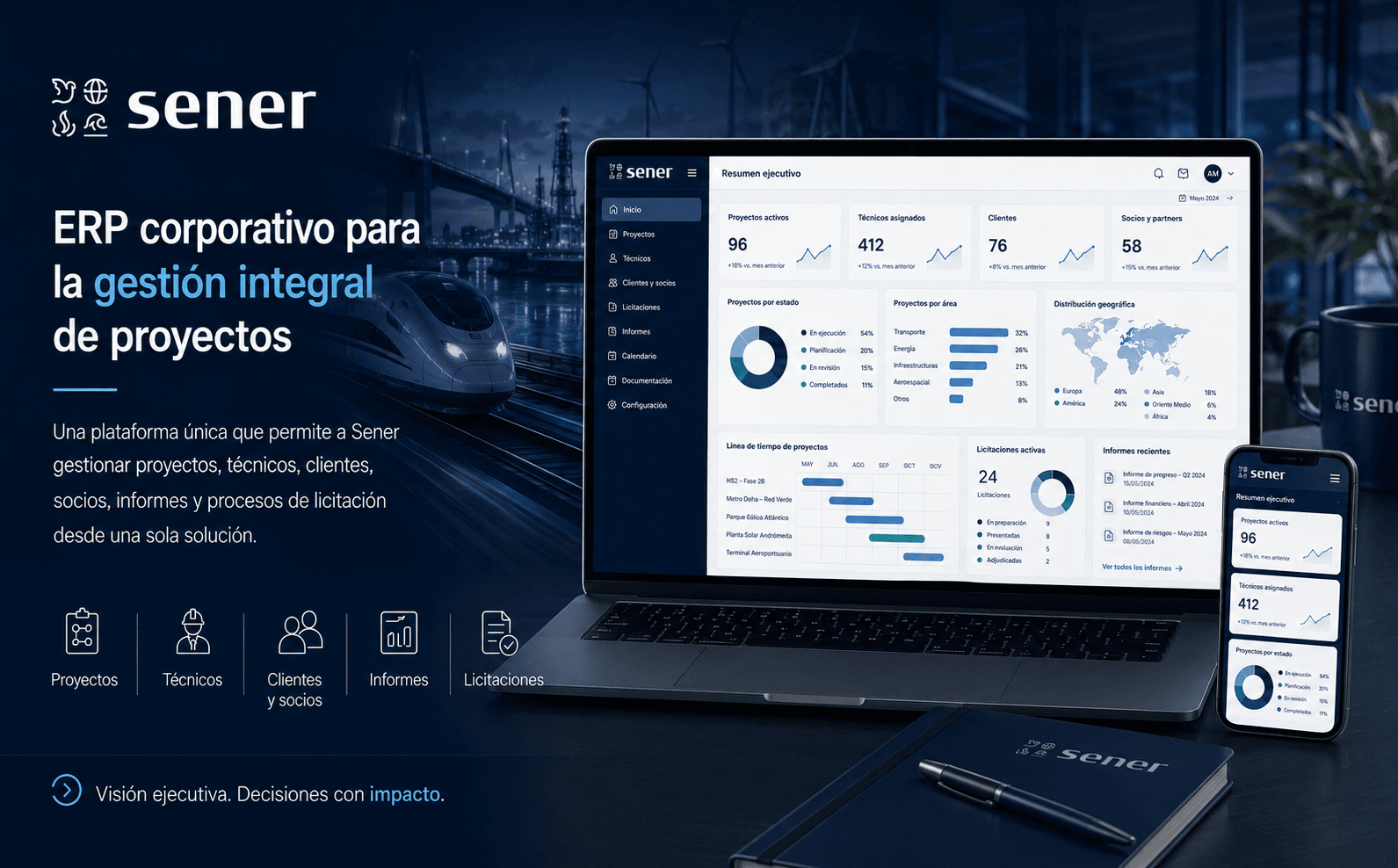 SENER — ERP corporativo para la gestión integral de proyectos — Galería 1