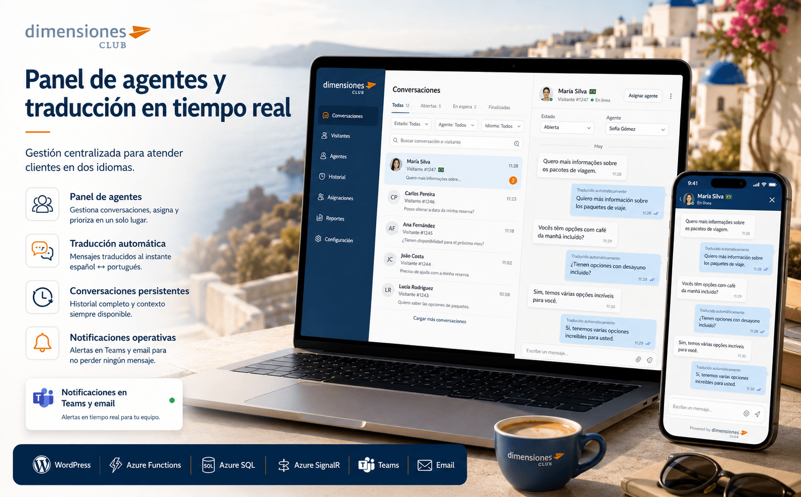 Dimensiones Club – Atención al cliente sin fronteras — Galería 1